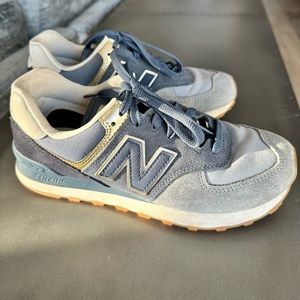 New Balance 574, blue two toned, size 9